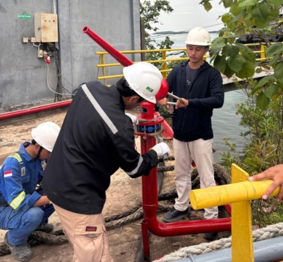 On-site fire system installation work