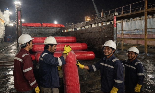 Foam system installation with bladder tank or proportioner in an industrial site